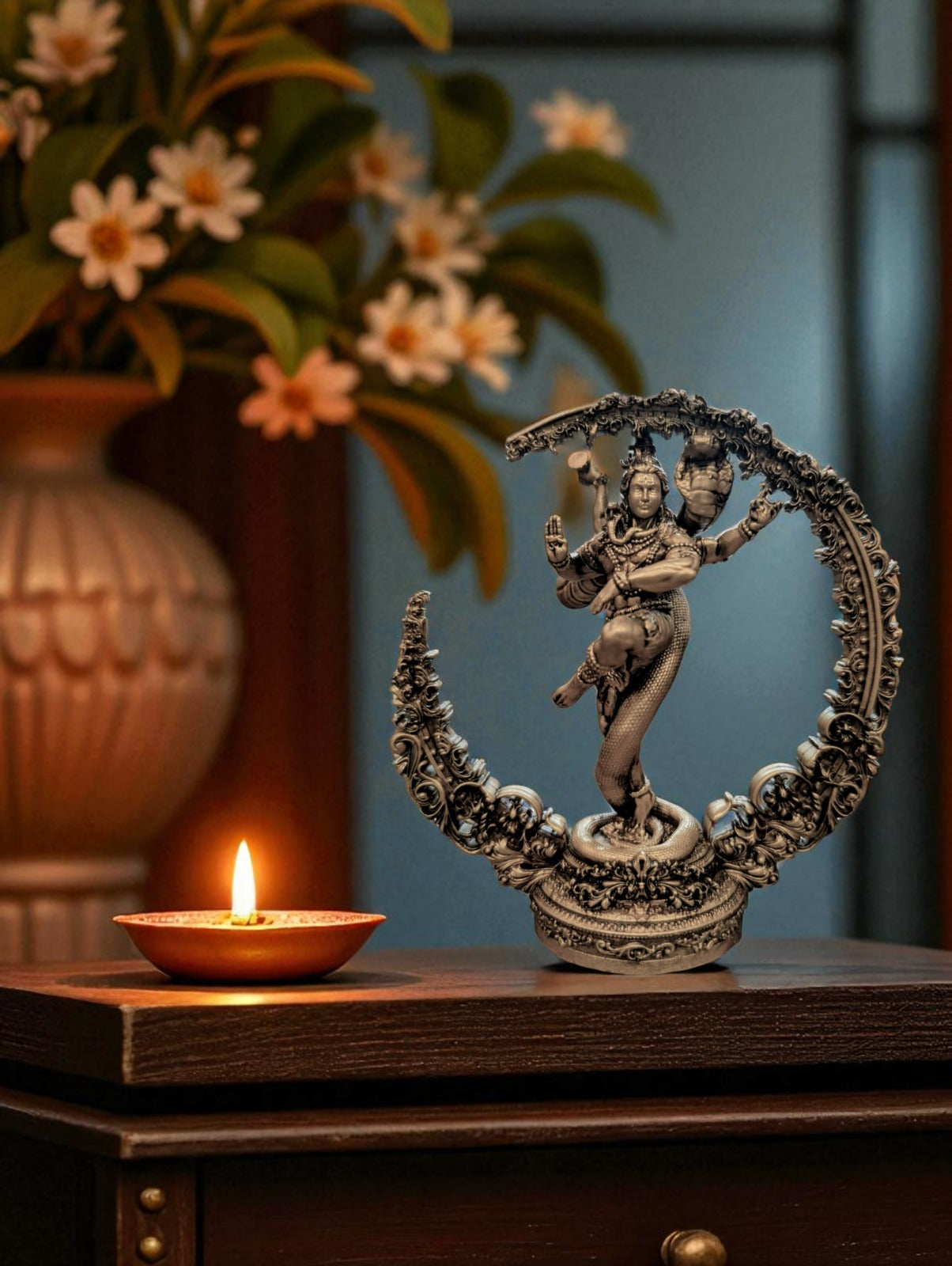 Shivji in Tandav Pose – Fierce Cosmic Energy for Impactful Home & Office Decor - Fabzie - Home Decor Elegance