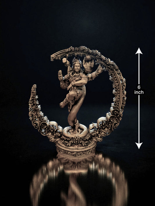 Shivji in Tandav Pose – Fierce Cosmic Energy for Impactful Home & Office Decor - Fabzie - Home Decor Elegance