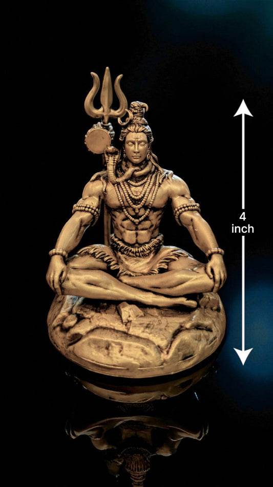 Lord Shiva in Dhyan Mudra – Spiritual Calm and Strength for Thoughtful Decor
