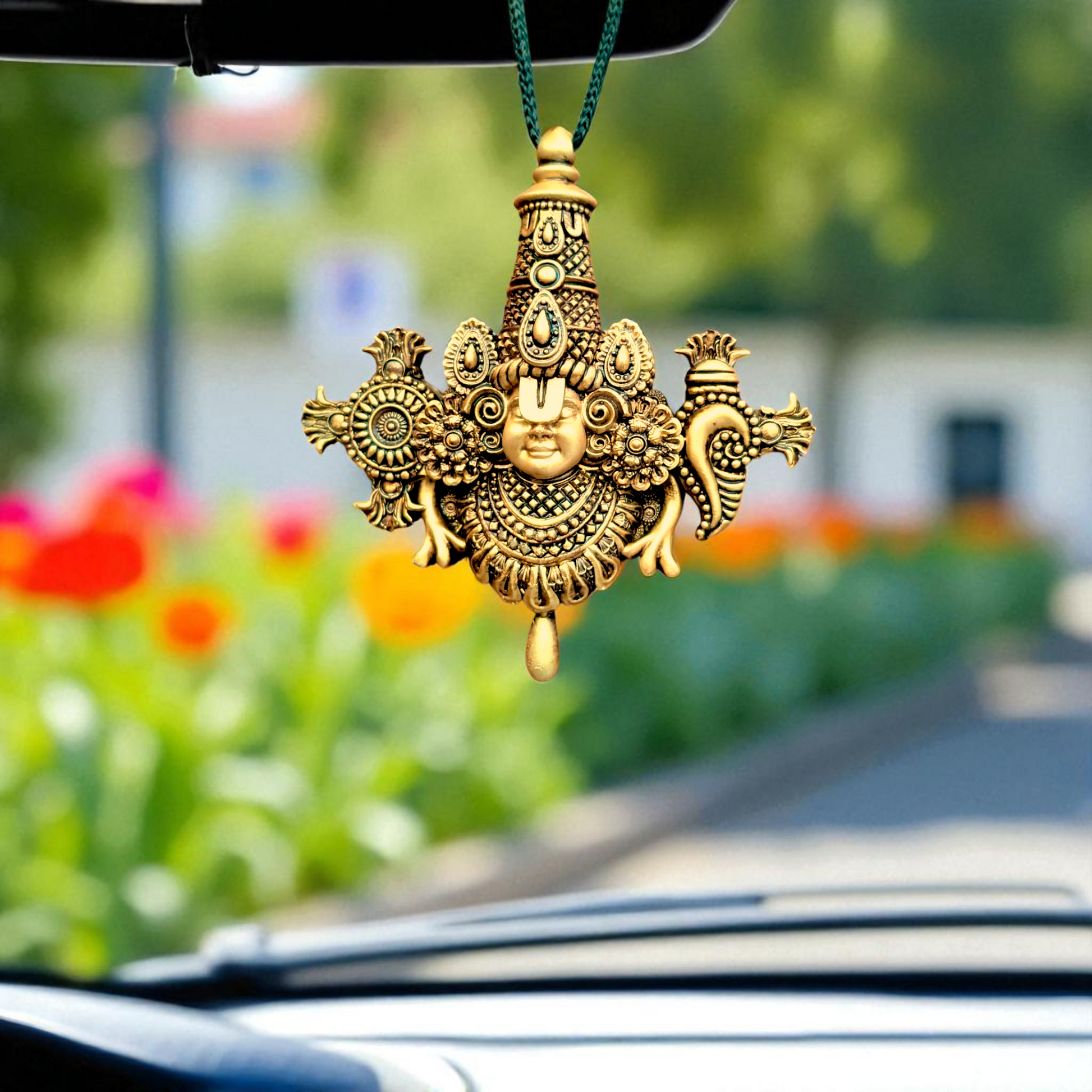 “Divine Presence of Tirupati Balaji – Hanging Blessings of Abundance” - Fabzie - Home Decor Elegance