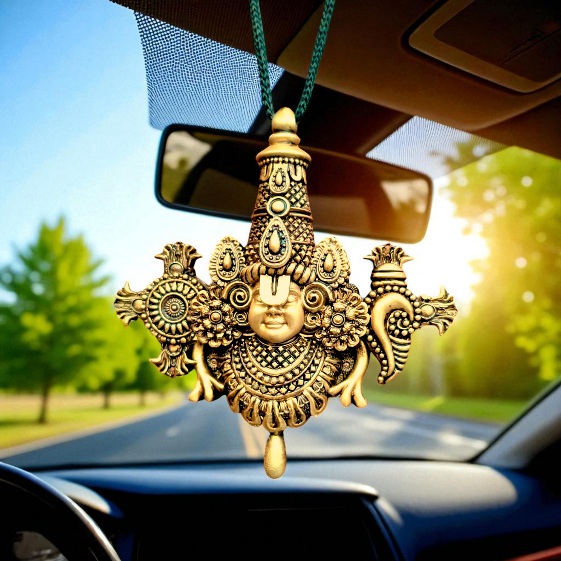 “Divine Presence of Tirupati Balaji – Hanging Blessings of Abundance” - Fabzie - Home Decor Elegance