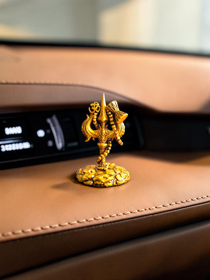 Fabzie Vedic Trishul | Lord Shiva Symbol | Spiritual Decor for Home, Office & Car Dashboard | Divine Protection & Positive Energy (Copy) - Fabzie - Home Decor Elegance